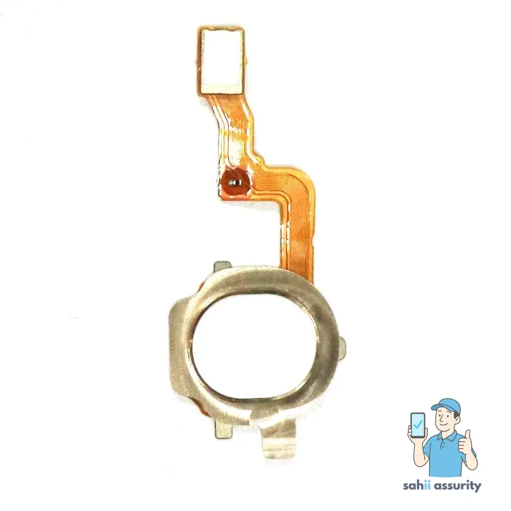 Fingerprint Sensor with Flex Cable for OPPO A31 2020 White thumbnail